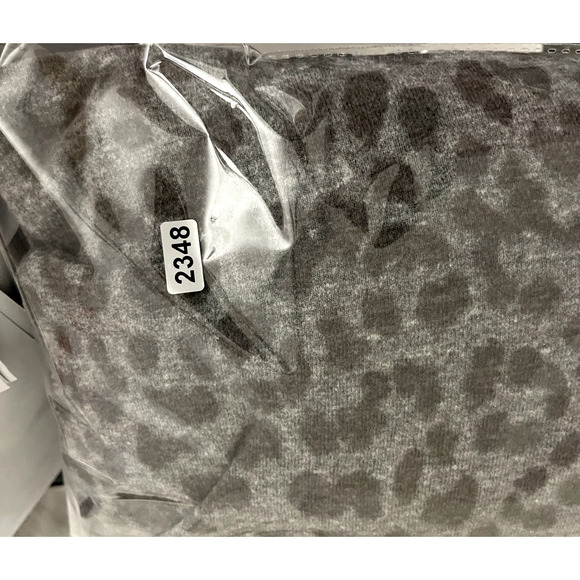 Sundry Cardigan Womens Large Large Leopard Print Open Front Cozy Soft Relaxed - Picture 15 of 15